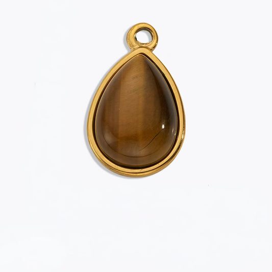 Teardrop Tiger Eye Pendant