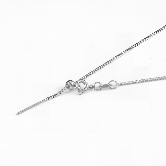 Adjustable Box-Shaped Necklace and Bracelet, Universal Chain