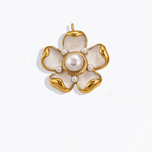 Spring Bloom Pearl Pendant– Soft Elegance Collection